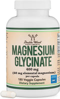 Magnesium Glycinate 400mg — 120 Capsules