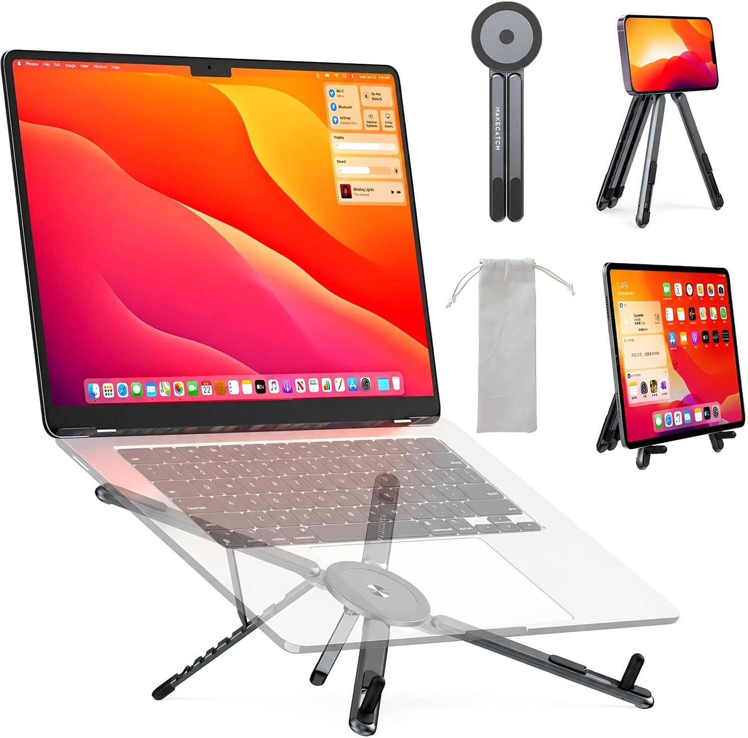 Minimalist Magnesium Alloy Laptop Stand