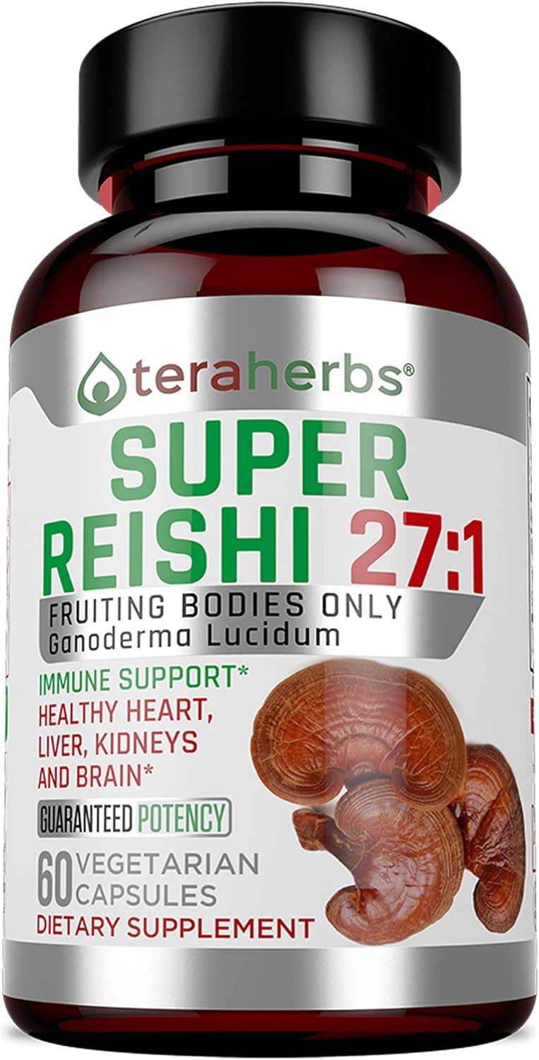 Reishi Fruiting Body Complex — 60 Capsules